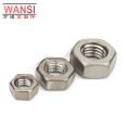 Wanxi Titanium Material Titanium Nut Titanium Screw Customized Processing Titanium Standard Part Titanium Fastener