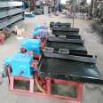 Mining titanium ore sorting equipment 150 slot double layer beneficiation shaking table tailings processing machine