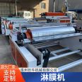 Single screw film coating machine Juniu Machinery supply plastic coating fully automatic extruder production line manufacturer