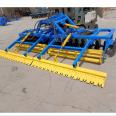 3.5-5 meter folding paddy field unpowered beater hydraulic disc leveling and harrowing machine