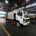 Small garbage compression truck 7 ton side mounted compression Garbage truck has strong load capacity