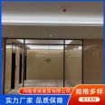 Fireproof glass partition, double-sided glass louver partition wall, office building decoration, sturdy and beautiful