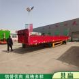 40 foot dangerous goods skeleton semi trailer 12.5 meter skeleton high railing trailer airbag suspension is safer