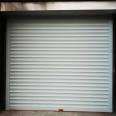 Double layer aluminum alloy shop anti-theft roll gate electric Roller shutter stainless steel wind resistant and fireproof Garage door