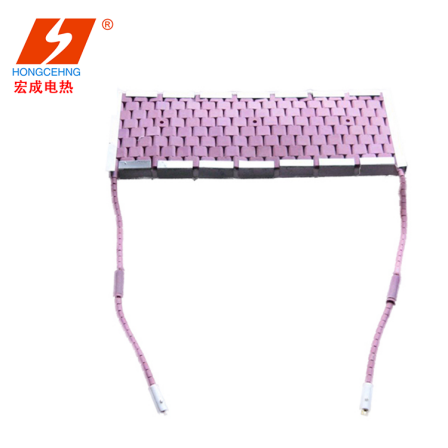 Hongcheng Electric LCD Crawler Type Heater Ceramic Heating Belt Welding Heat Treatment Sheet Electric Heating Ring Plate