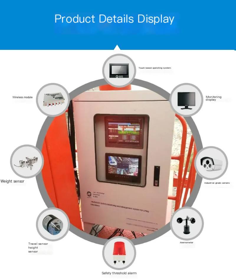 Crane Crane Monitoring System Metallurgical Crane Gantry Crane Safety Monitoring Platform Special Equipment Smart Construction Site