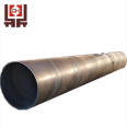 Q235B national standard spiral steel pipe 630 * 10 spiral welded pipe for municipal pipe gallery, Dinghang manufacturer