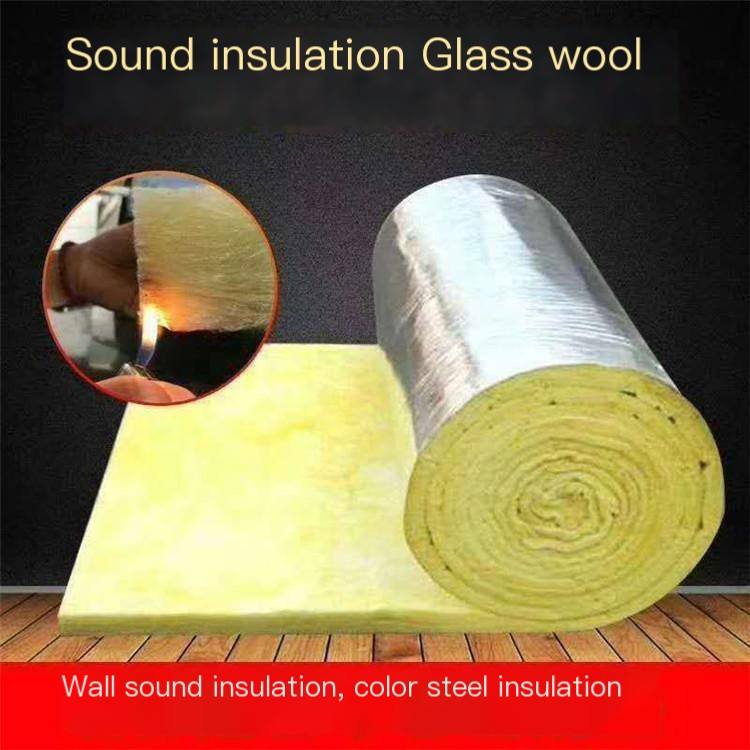 Sticking aluminum foil superfine centrifugal glass wool felt, high strength polypropylene film, Class A fireproof