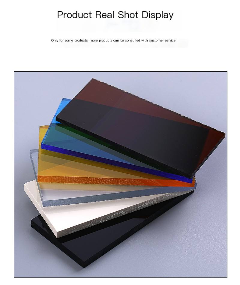 Deep brown acrylic board carving and bending processing, colored organic glass board, semi transparent anti-static PMMA board