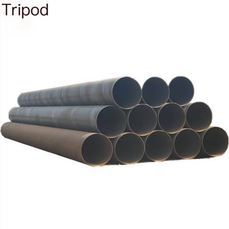 GB 720 thick wall spiral steel pipe Q235 anti-corrosion spiral welded pipe for urban construction Dinghang pipeline