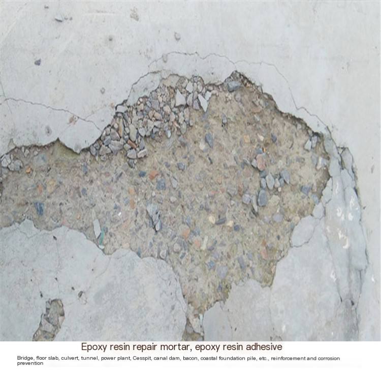 Epoxy resin repair mortar concrete foundation damage repair anti-corrosion material