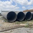 Large diameter spiral welded pipe Q235B double-sided Submerged arc welding spiral steel pipe for Dinghang production drainage pipeline