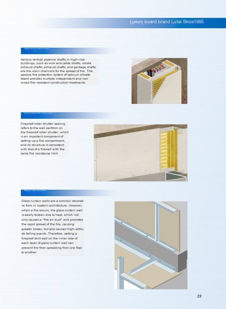 Lutai fireproof partition cable tray sealing partition with low fire resistance, flame retardancy, and thermal conductivity