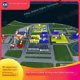 Smart Factory Visualization System Kang Jinghui Digital Technology Park Modeling Digital Factory Management System