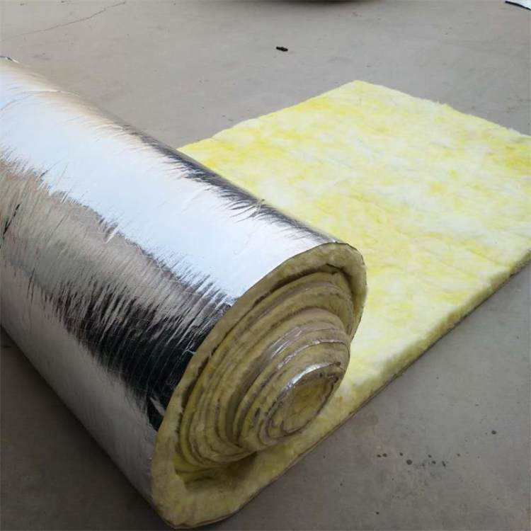 Sticking aluminum foil superfine centrifugal glass wool felt, high strength polypropylene film, Class A fireproof