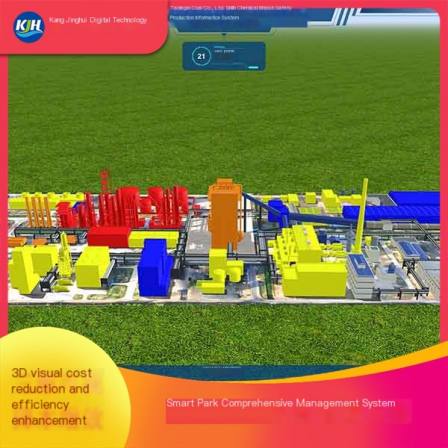 Intelligent Management System Factory Digital Park Project Management Kang Jinghui 3D Visual Smart Park