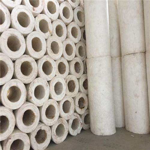 High density aluminosilicate pipe is flame retardant, heat insulating, fireproof, moisture-proof, heat exhausting and hydrophobic