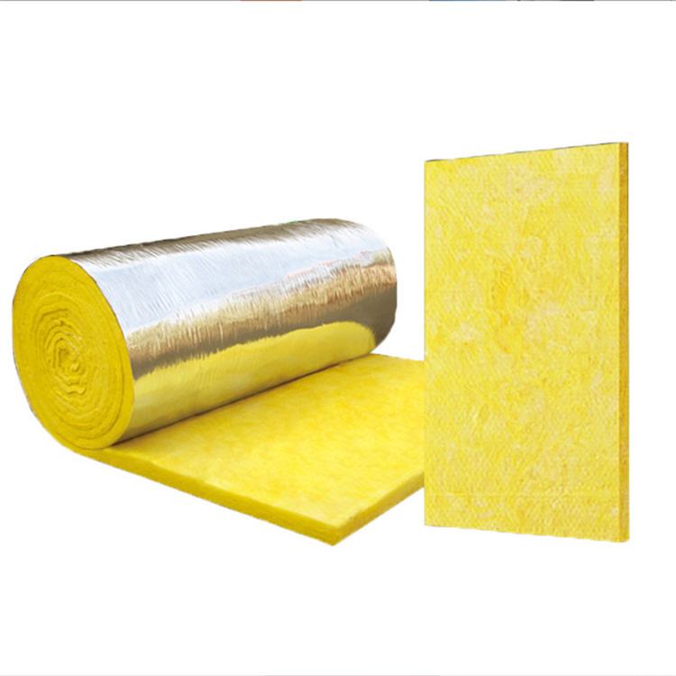 High temperature aluminum foil steel structure superfine Glass wool color Glass wool board