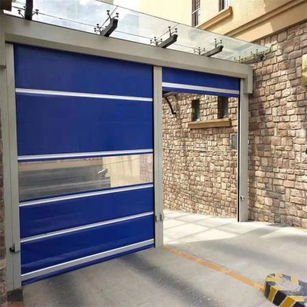 Garage door lifting type industrial fast rolling gate, fast running speed, safe performance, Gaodeshun door industry