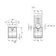 GANTER standard impact resistant bushing GN249.1 with TBT wear-resistant positioning ball seat SGR249