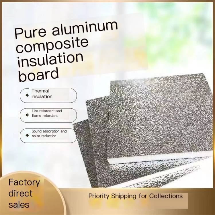 Exterior wall phenolic board thermal insulation fireproof phenolic foam board aluminum foil facing PF foam board