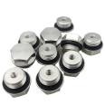 GN741 German Ganter Hydraulic System Accessories Aluminum Alloy Oil Plug and SGR741-1010 Oil Cap Plug