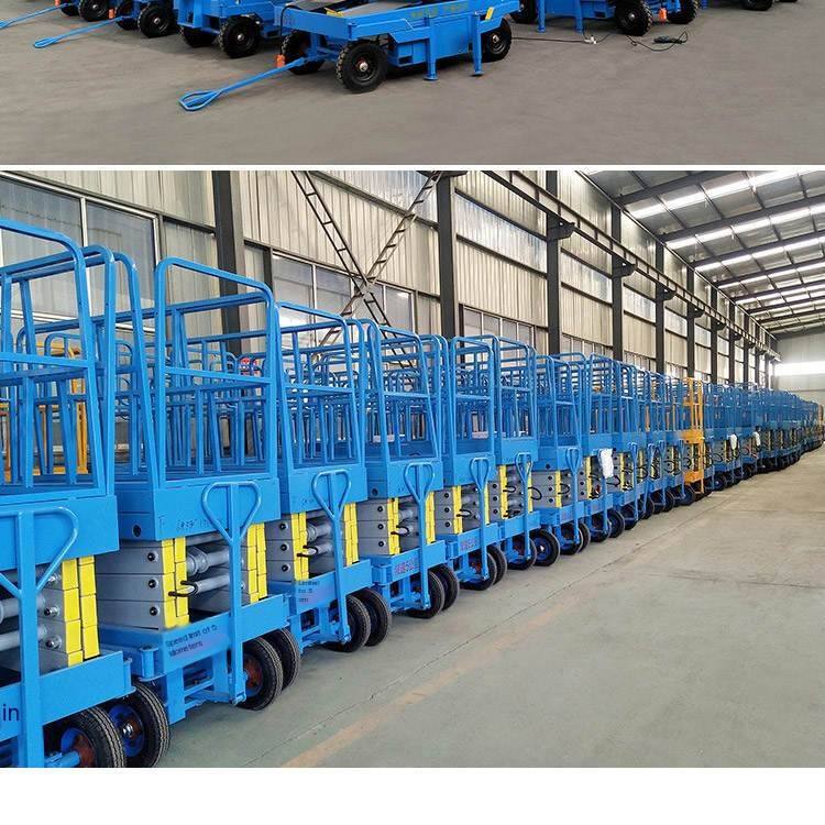 Zongyang County Elevator Zongyang County Lifting Platform Wire Rope Manual Elevator