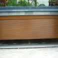 Zhongyi Warehouse Color Aluminum Roll Gate Quality Assurance, Sound Insulation, and Easy Cleaning