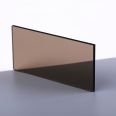 Deep brown acrylic board carving and bending processing, colored organic glass board, semi transparent anti-static PMMA board