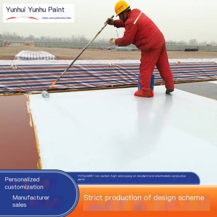 YHTank867 Non carbon high solid epoxy oil resistant and electrostatic conductive paint for oil tank inner wall rust prevention coating