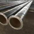 426 * 8 flange connected spiral steel pipe Q235B, spiral welded pipe for drainage, manufacturer of Dinghang