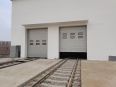 Dual directional transmission door with convenient opening method, various styles, industrial swing door for large workshops, Deshun