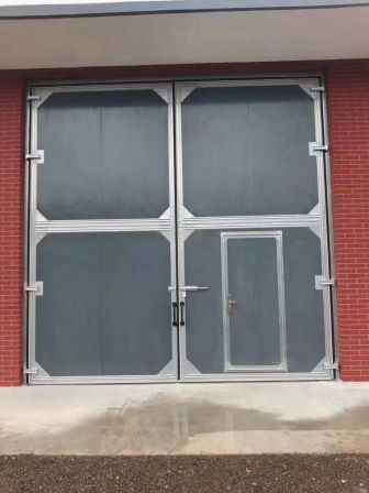 Industrial doors support customized specifications, colors are optional, insulation composite double-sided color steel plate, flat door, Deshun