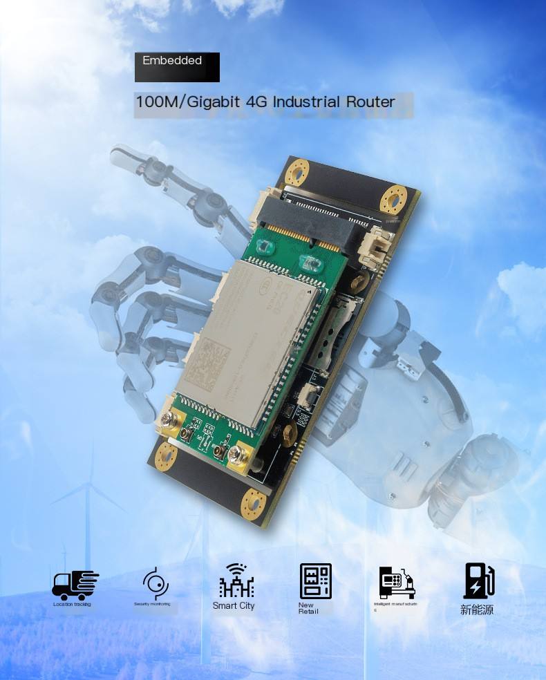 4G router module, full network connectivity, intelligent wifi router, intelligent monitoring device, high-speed wireless router