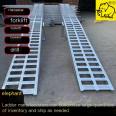 Electric forklift aluminum platform, 2 to 5 meters long, sturdy and durable ladder, safe and reassuring