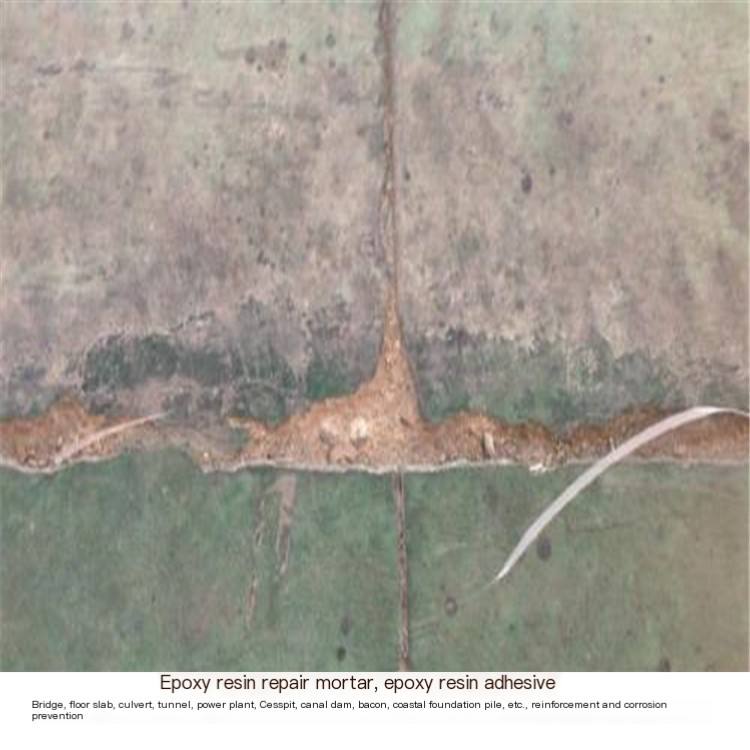 Repair of Concrete Surface with Exposed Reinforcement and Pits, Anticorrosive Material, Epoxy Resin Mortar