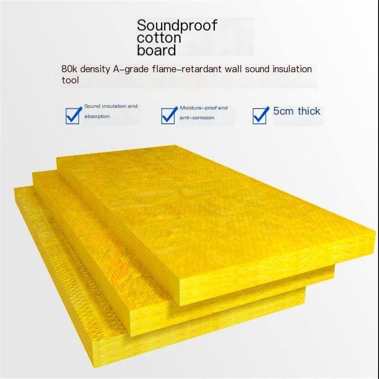 Glass wool composite polypropylene film with a unit weight of 24KG/m ³  Waterproof and breathable film