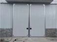 Garage door is light and not easy to deform. Large workshop industrial side hung door Deshun