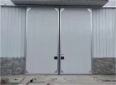 Easy installation of industrial doors, customizable stainless steel factory distribution room, electric swing door, Deshun