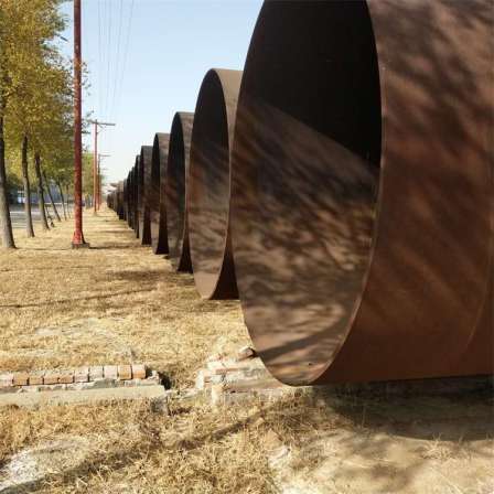 Dinghang Customized Large Diameter DN2000 Spiral Steel Pipe Q235A Thick Wall Spiral Welded Pipe for Urban Drainage Pipeline