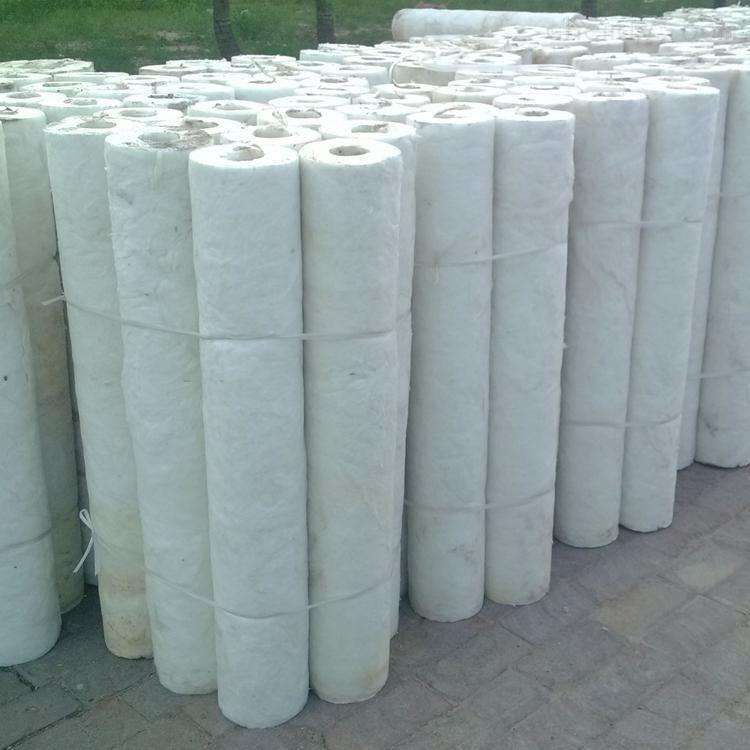 High density aluminosilicate pipe is flame retardant, heat insulating, fireproof, moisture-proof, heat exhausting and hydrophobic