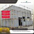 Assembled double-sided integrated fiber cement modular wall panel for Lutai steel structure substation