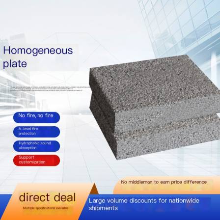 Silicone board manufacturer's thermosetting ethylene polymer polystyrene board cement pressed board is not easy to deform