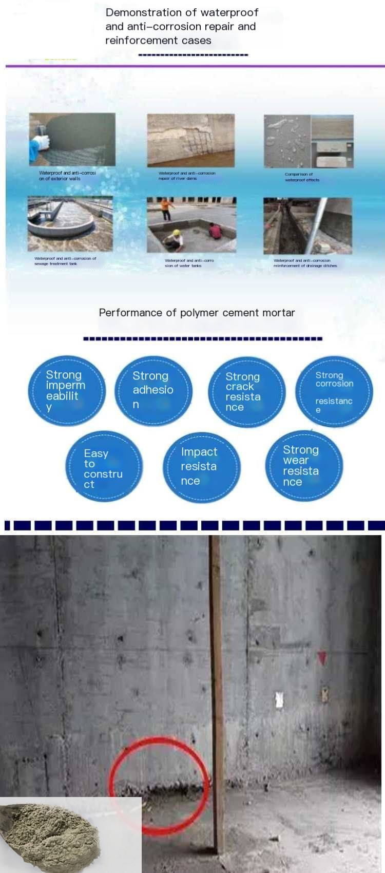 Repair of Concrete Surface with Exposed Reinforcement and Pits, Anticorrosive Material, Epoxy Resin Mortar