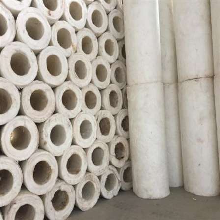 Rock wool steam pipeline insulation, rock wool pipe shell, aluminum foil, rock wool fireproof pipe