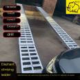 Electric forklift aluminum platform, 2 to 5 meters long, sturdy and durable ladder, safe and reassuring