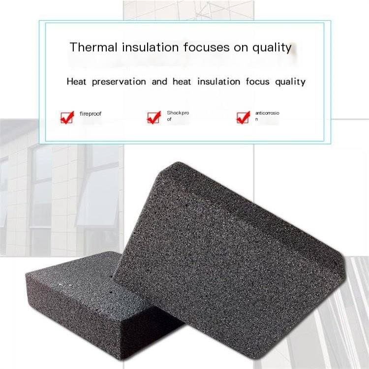 Roof foam glass insulation board, external wall fire isolation belt, convenient construction, support customization