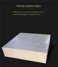 Exterior wall phenolic board thermal insulation fireproof phenolic foam board aluminum foil facing PF foam board