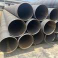 Q235B national standard spiral steel pipe 630 * 10 spiral welded pipe for municipal pipe gallery, Dinghang manufacturer