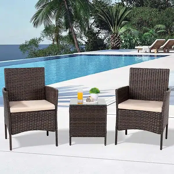 Upgrade Your Outdoor Space with the Rattan Patio Set Model 61620